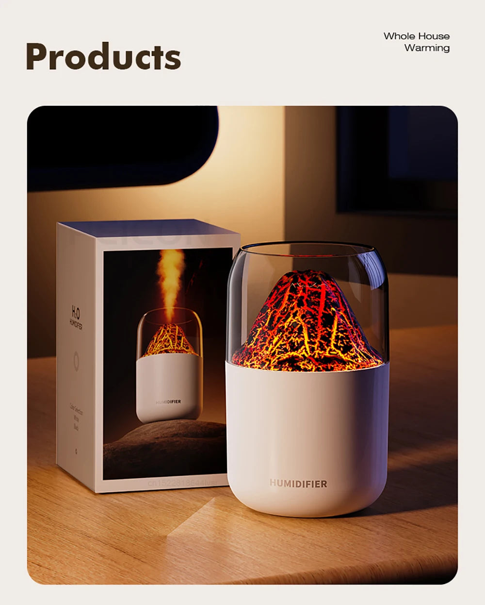 Air Humidifiers Essential Oils Diffuser Mini Aroma Diffuser USB Aromatherapy Flame Humidifier for Home Bedroom Office Humidifier